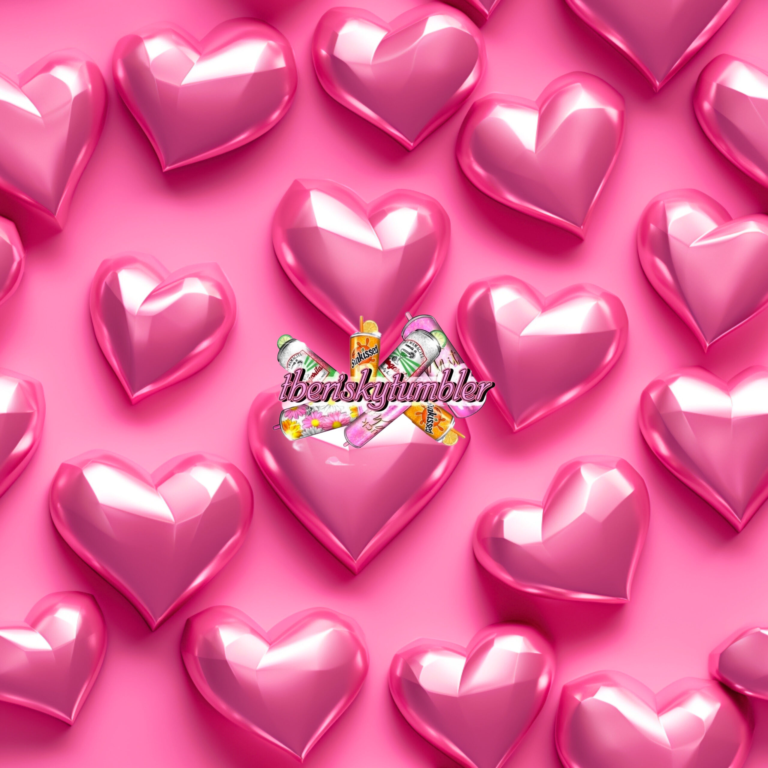 Metallic Hearts The Risky Tumbler