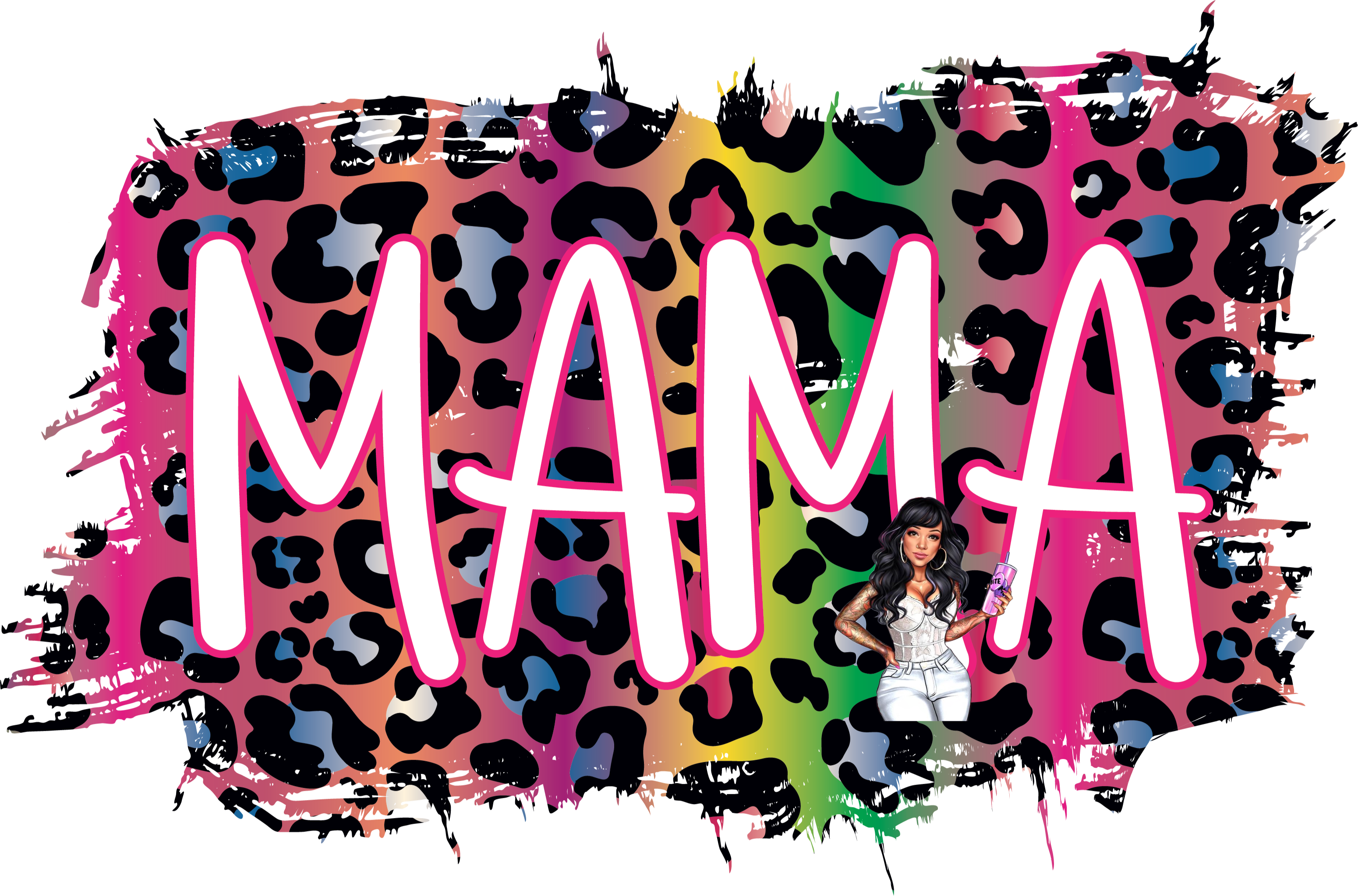 Mama (transparent) | The Risky Tumbler