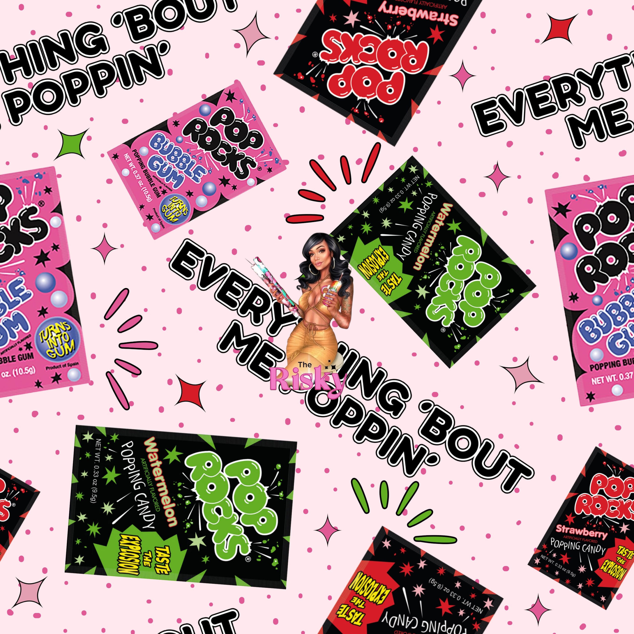 Exclusive Pop Rocks (has matching decal available) | The Risky Tumbler